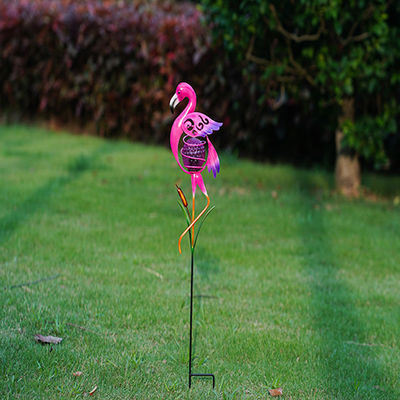 Colorful Solar Powered Garden Ornaments Decor Bird Lighting LED