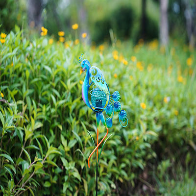 Colorful Solar Powered Garden Ornaments Decor Bird Lighting LED