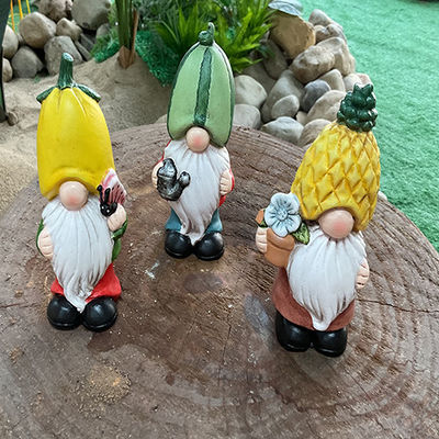 Gnome Pottery Garden Ornaments Multiple Ceramic Garden Statues Lifelike